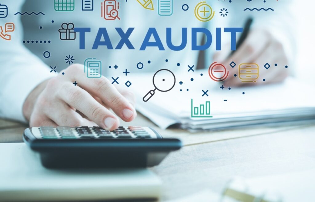 Chartered Accountant reviewing financial documents for tax audit Applicability and return filing in India.