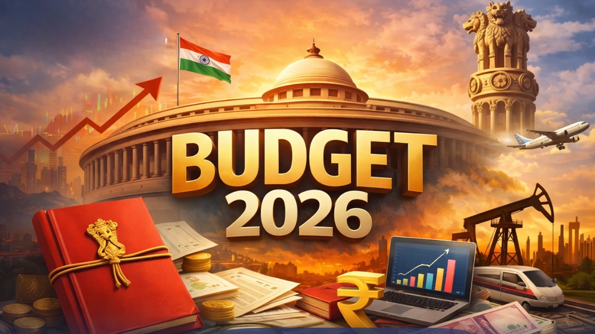 Budget 2026 impact on businesses showing professionals and companies analyzing financial changes