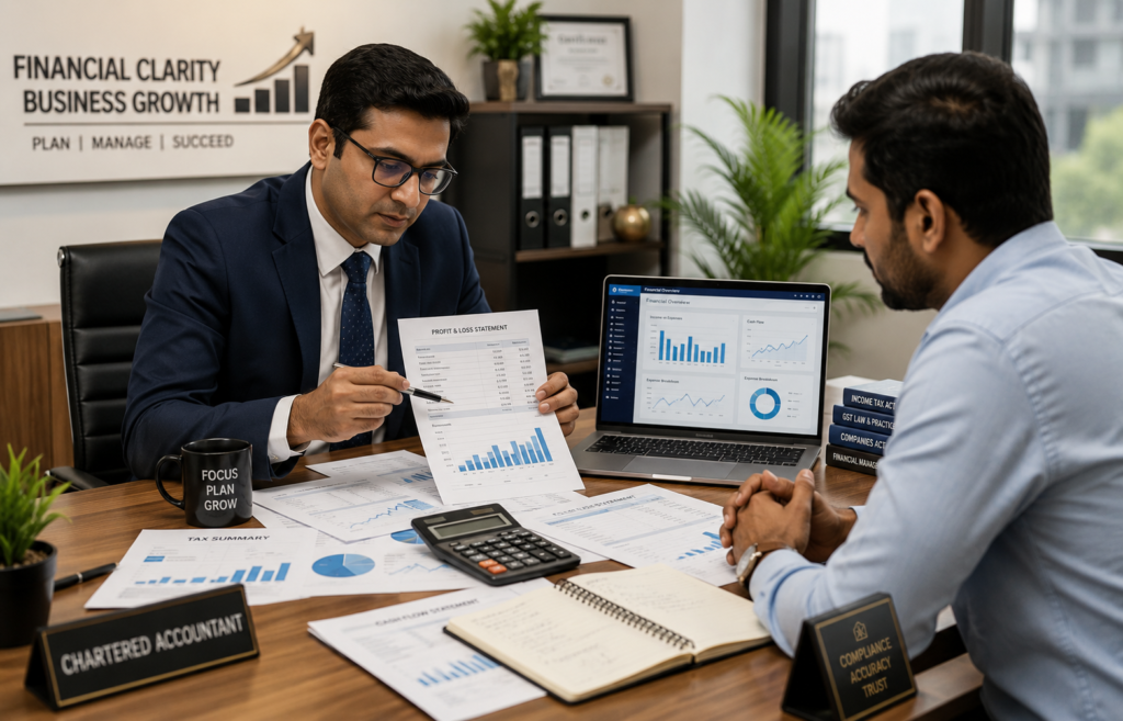 professional accounting services helping businesses manage bookkeeping tax planning and financial reporting