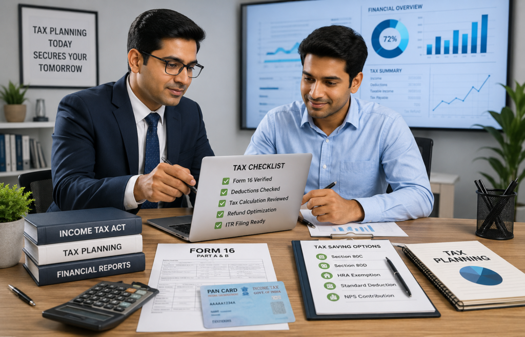 ITR Filing AY 2026-27 checklist for accurate income tax return filing