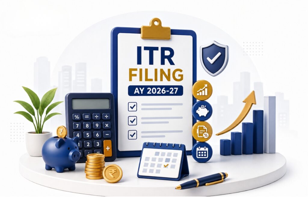 comparison of old and new tax regimes for ITR Filing AY 2026-27